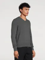 Cashmere V-Neck Sweater