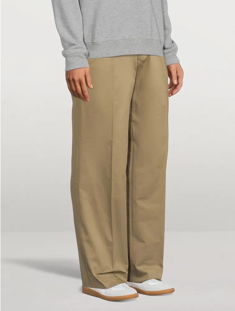 Cotton Gabardine Pants