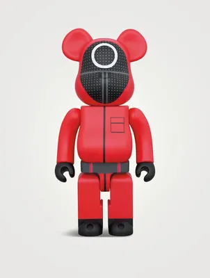 Squid Game Guard 100% & 400% Be@rbrick Set