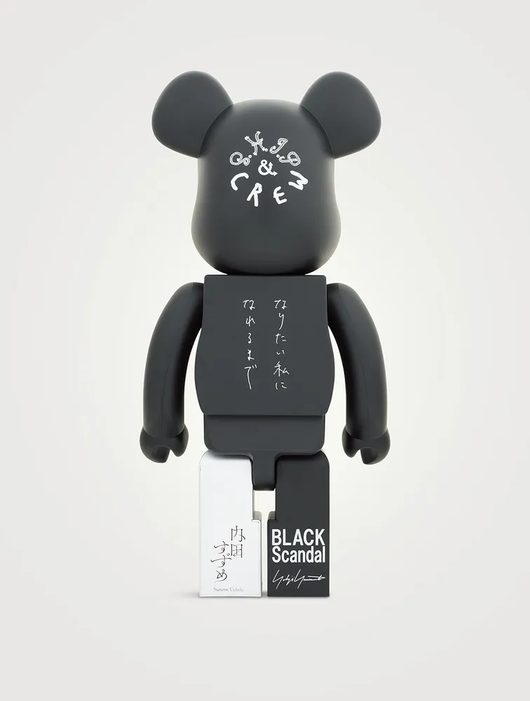 BLACK Scandal Yohji Yamamoto x Suzume Uchida x S.H.I.P & Crew "Until I Can Be The One I Want To Be" 1000% Be@rbrick