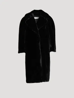 Royal Tris Faux Fur Coat