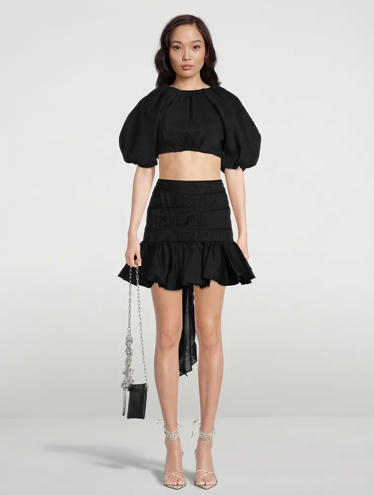 La Vie Pleated Mini Skirt