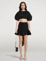 La Vie Pleated Mini Skirt