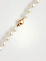South Sea Pearl Necklace With 18K Rose Gold Diamond Clasp