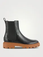 Leather Chelsea Boots