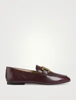 Kate Chain Leather Loafers