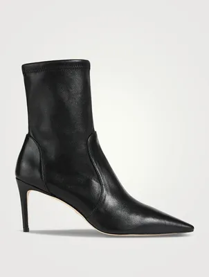 Stuart 75 Stretch Leather Booties