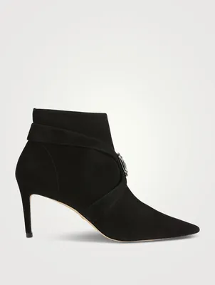 Solitaire Suede Ankle Boots