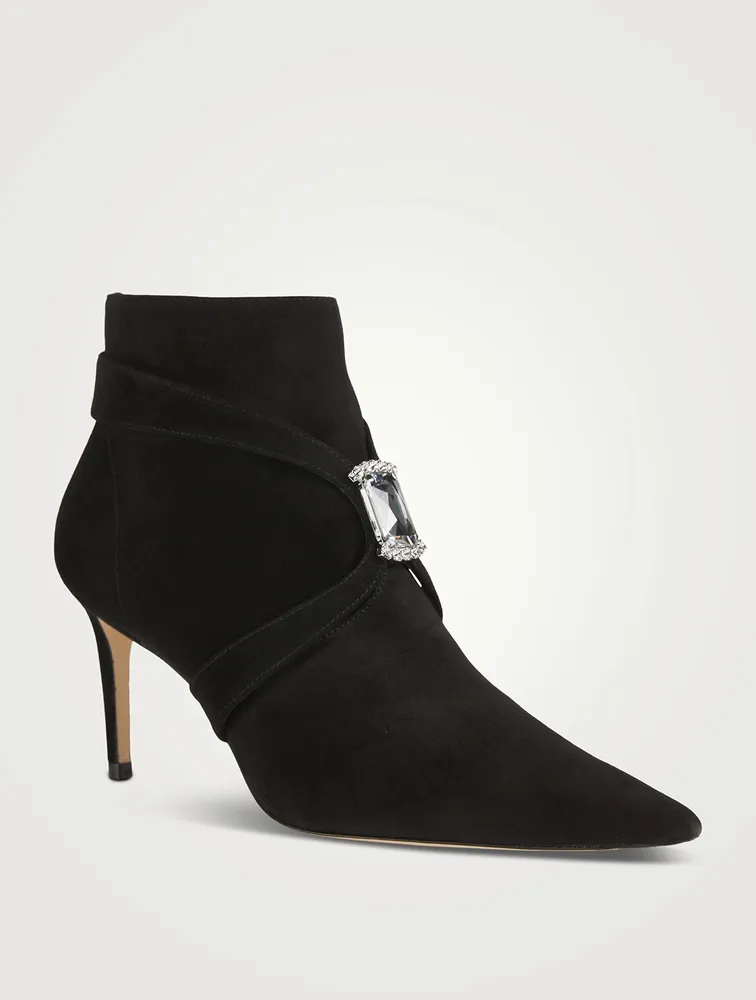 Solitaire Suede Ankle Boots