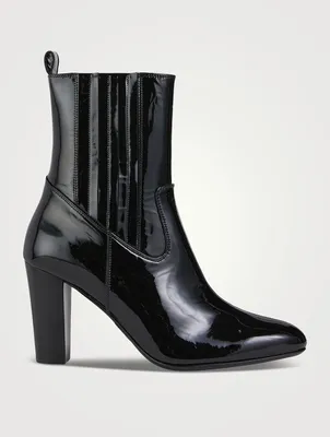 Le Romy Patent Leather Ankle Boots