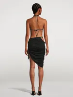 Sarong In Logo Print