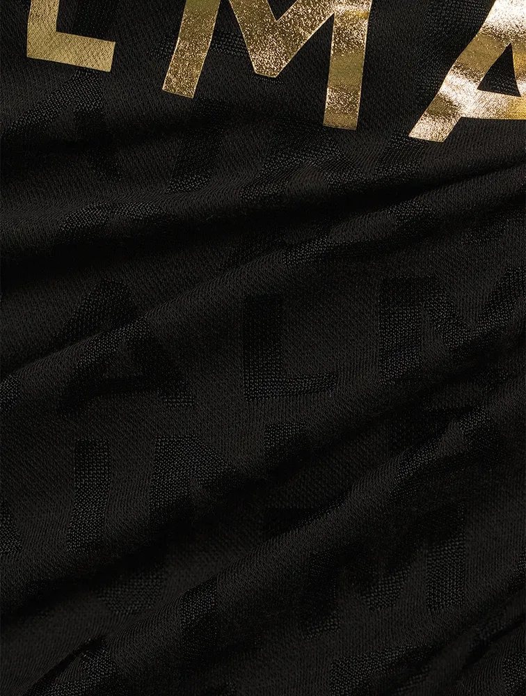 Sarong In Logo Print