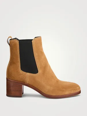 Hazel Suede Ankle Boots
