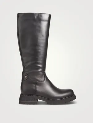 Carter Leather Knee-High Boots