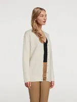 Cable-Knit Cardigan