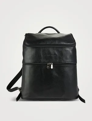 Le Foulonné Leather Backpack