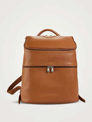 Le Foulonné Leather Backpack