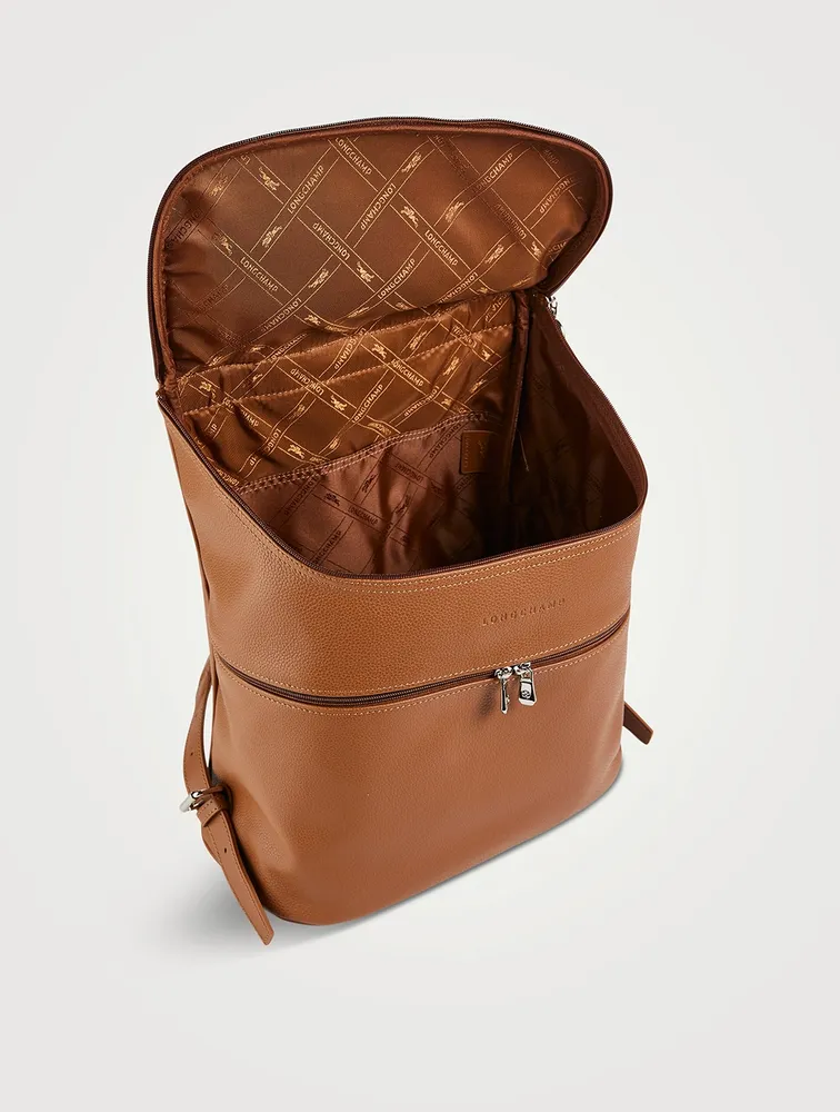 Le Foulonné Leather Backpack