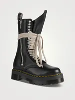 Dr. Martens x Rick Owens Leather Combat Boots