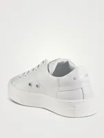 4G Leather Lace-Up Sneakers