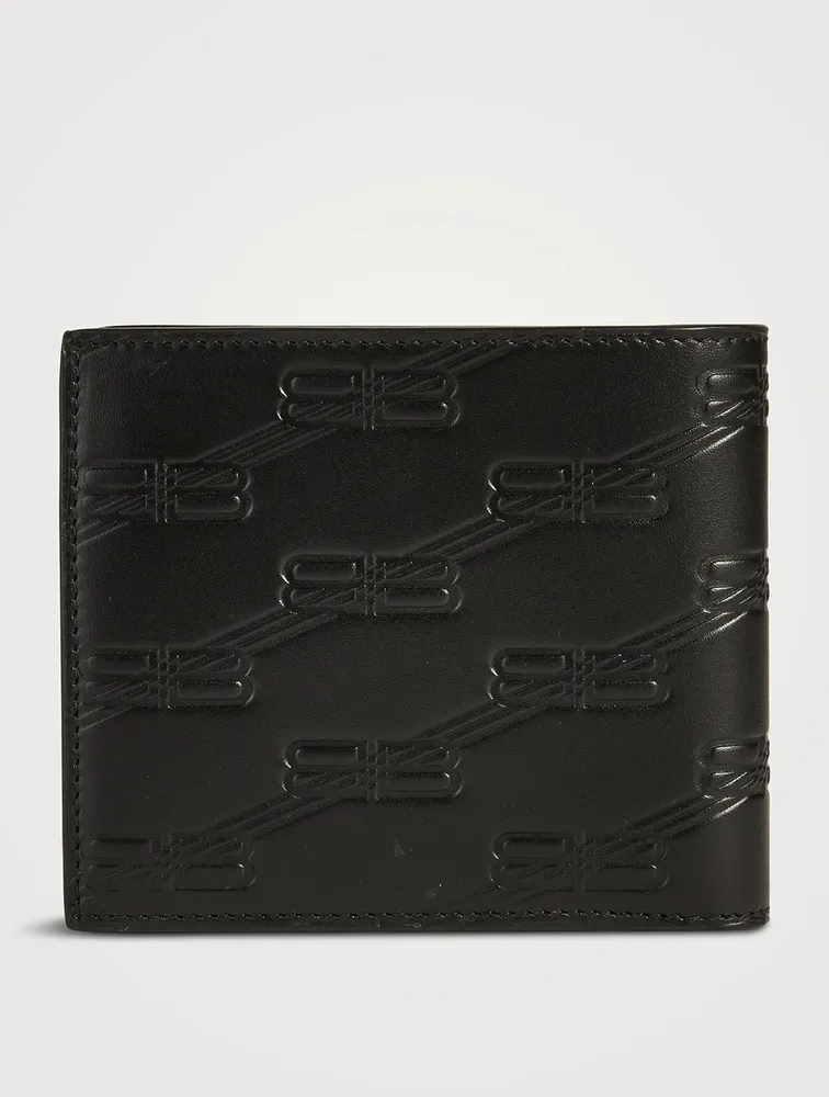 Leather Folded Coin Wallet