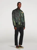 Verso Bomber Jacket Acid Print