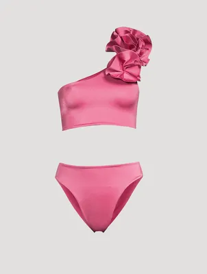 Dione Ruffled Two-Piece Swimsuit