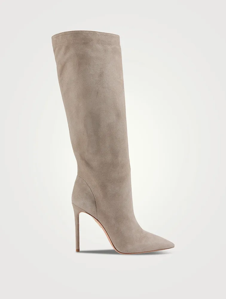 Matignon Suede Knee-High Boots