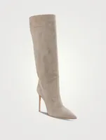 Matignon Suede Knee-High Boots