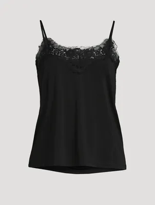 Lace-Trimmed Cami