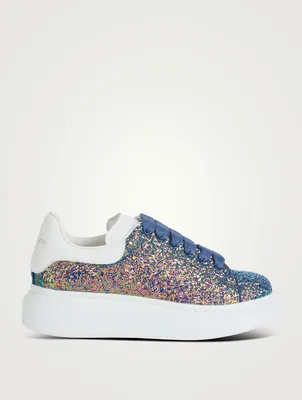 Oversized Sneaker With Glitter