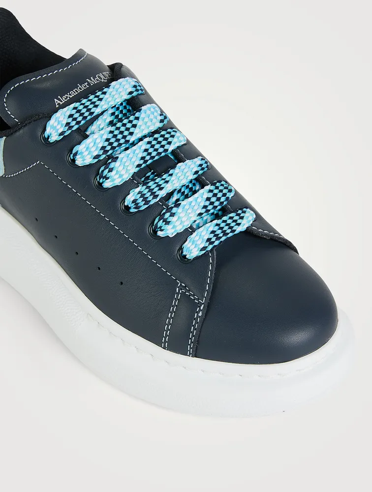 Oversized Lace-Up Sneakers