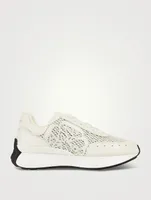 Sprint Runner Mesh And Leather Sneakers