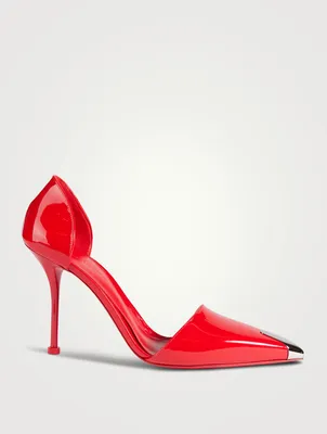 Punk Patent Leather d'Orsay Pumps