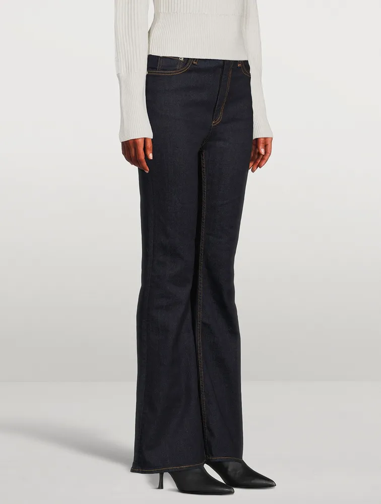 Casey High-Rise Flare Jeans