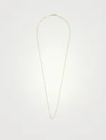 30-Inch 14K Gold Penelope Paperclip Chain Necklace