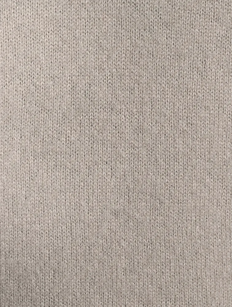 Long Sleeve V-Neck Polo Sweater