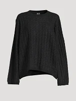 Cashmere Cable-Knit Sweater