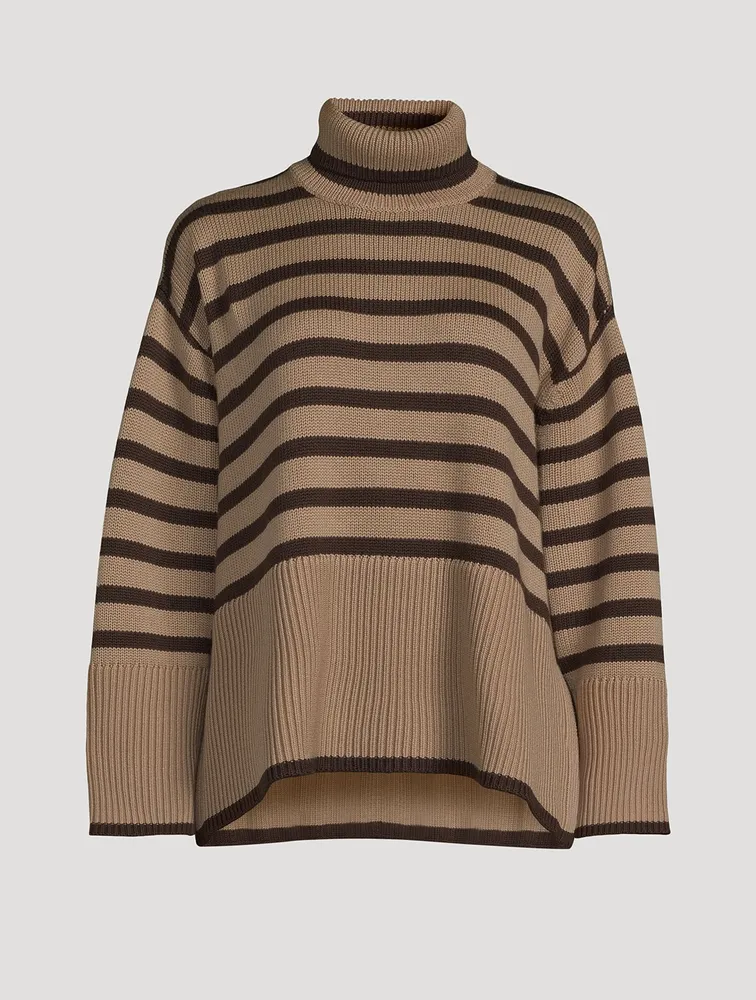Signature Stripe Turtleneck