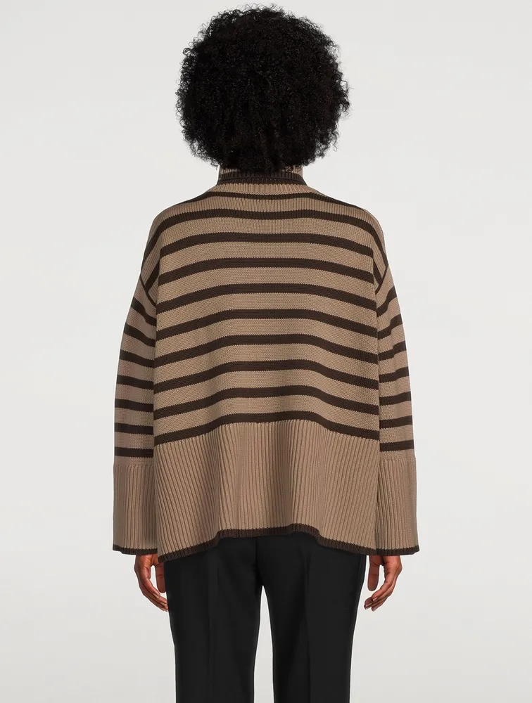 Signature Stripe Turtleneck