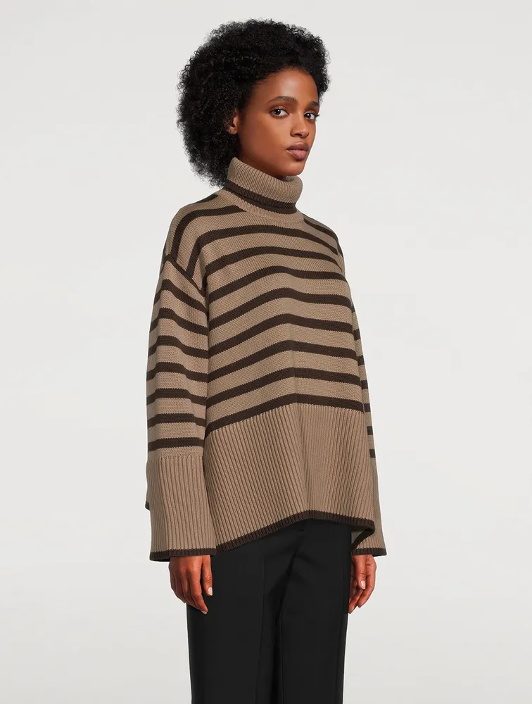 Signature Stripe Turtleneck