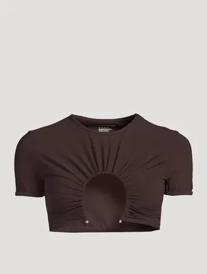 Ruched Prong T-Shirt