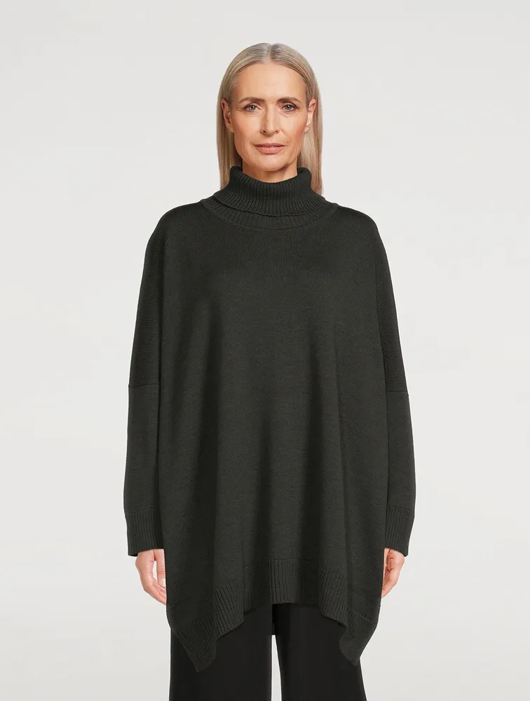 Extra-Fine Wool Turtleneck Sweater
