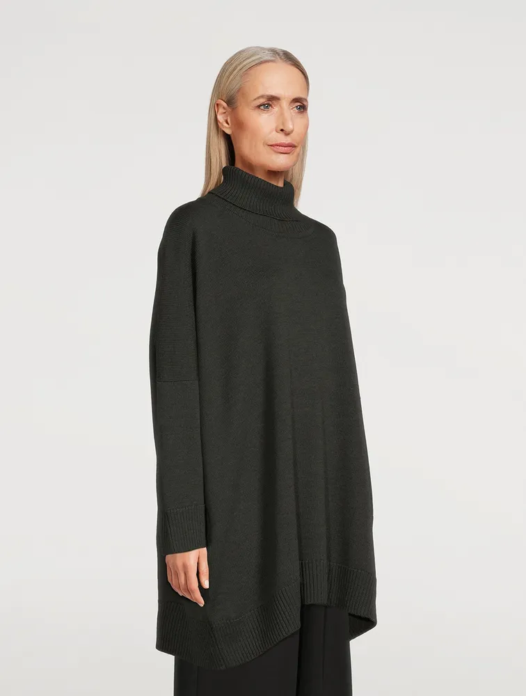 Extra-Fine Wool Turtleneck Sweater