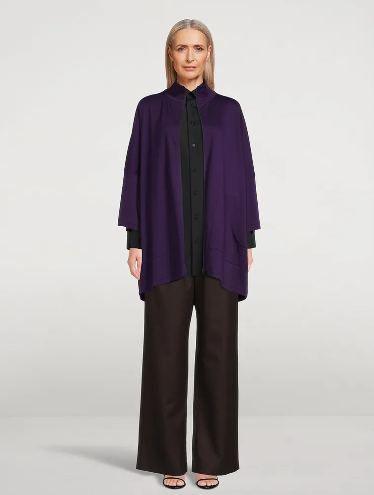Pima Cotton Zip-Front Jacket