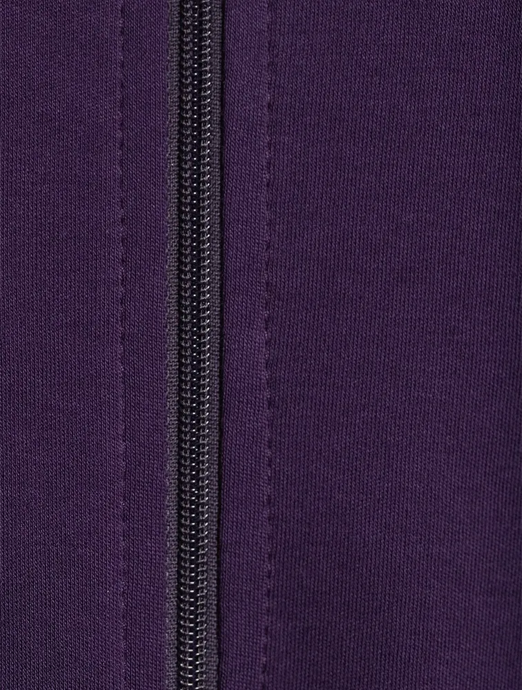Pima Cotton Zip-Front Jacket