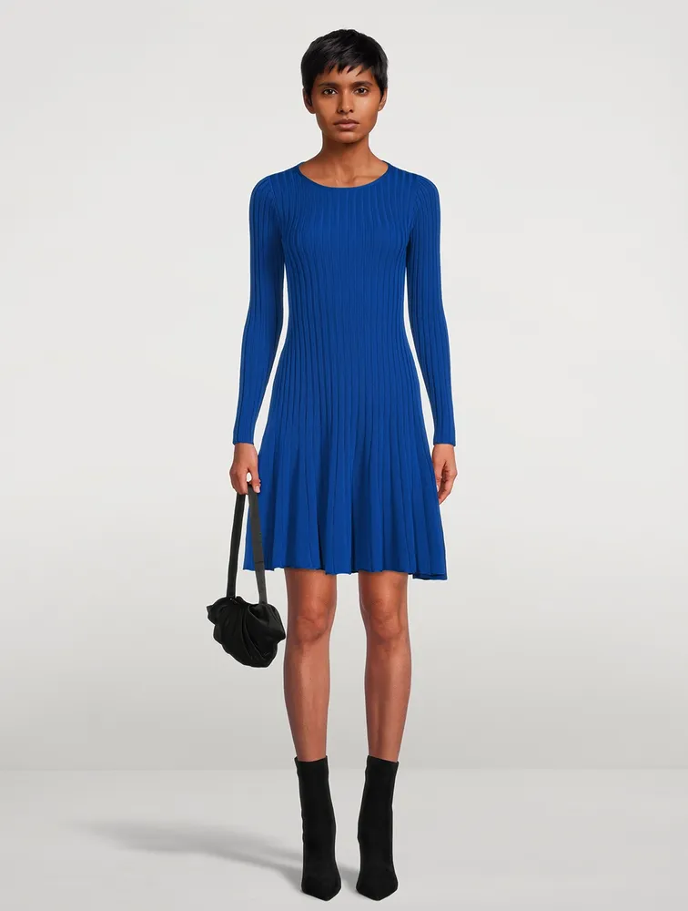 Ribbed Wool Dress