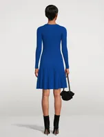 Ribbed Wool Dress