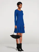 Ribbed Wool Dress