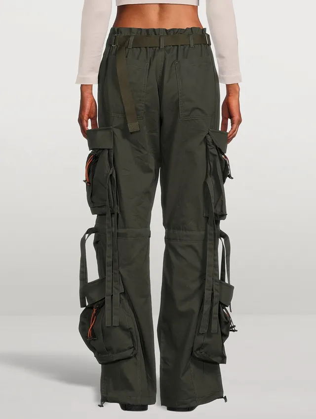 Delia's Baggy Skater Cargo Pants - Green